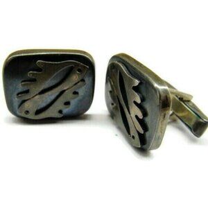 Taxco Enrique Ledesma 925 Cuff Link Shirt Tux Cufflinks Vintage Modernist
